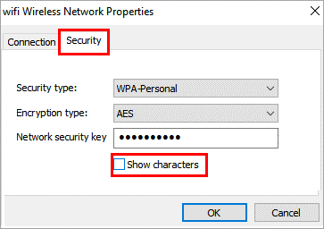 how to find password on windows via network settings step5